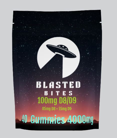Blasted Bites 4000mg D8/D9 Gummies