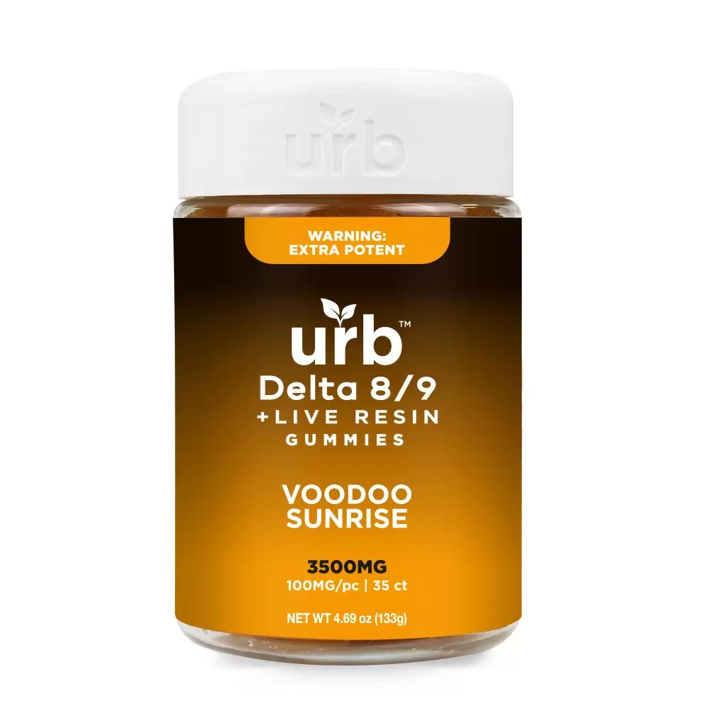 Urb D8/D9 THC 3500mg Gummy Jar