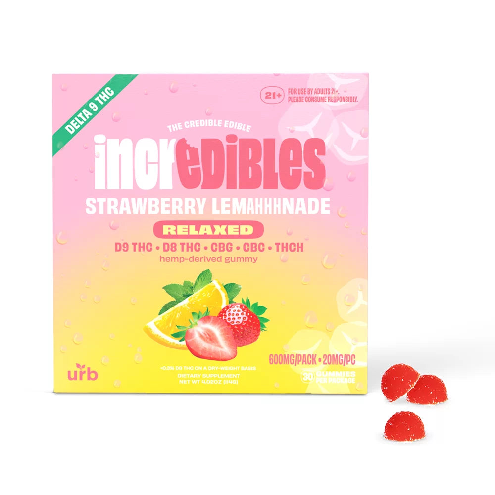 URB incredibles 1500mg Premium Blend Gummies