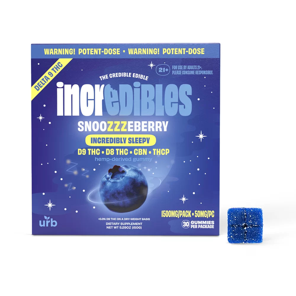 URB incredibles 1500mg Premium Blend Gummies