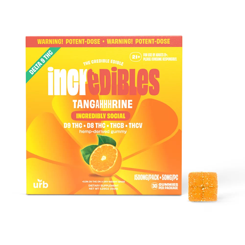 URB incredibles 1500mg Premium Blend Gummies