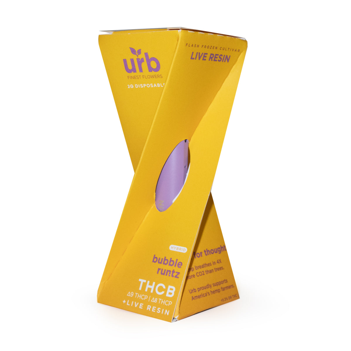 Urb 2g THCB Bubble Runtz Disposable