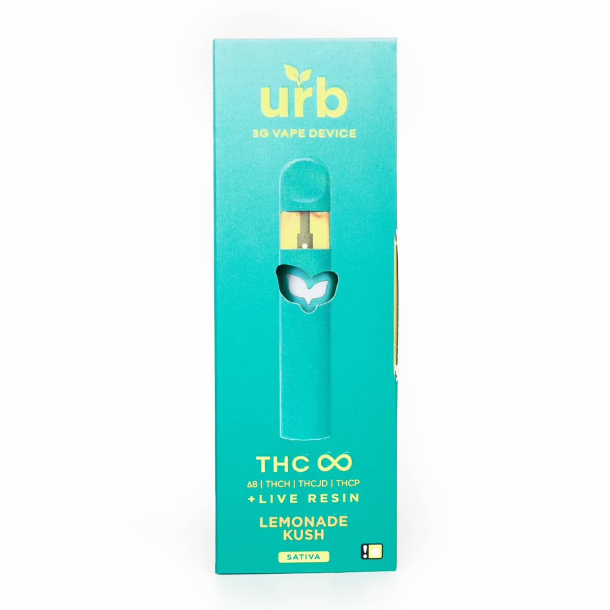Urb THC Infinity Disposable 3ML – Lemonade Kush