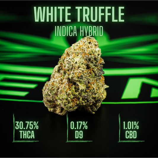 Legal Leaf Exotic THCA Flower: White Truffle