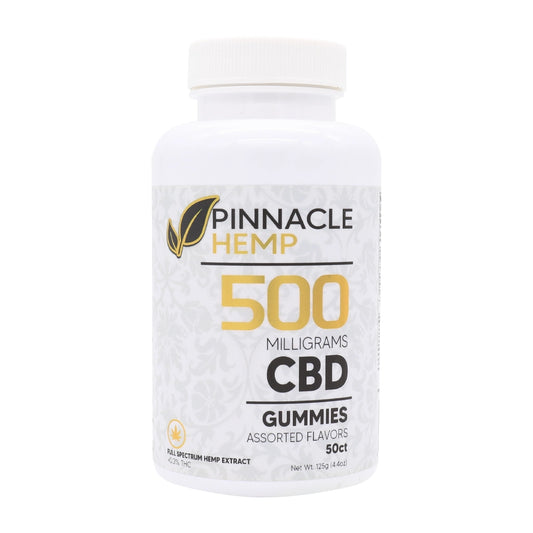 Pinnacle Full Spectrum CBD 500mg Gummies