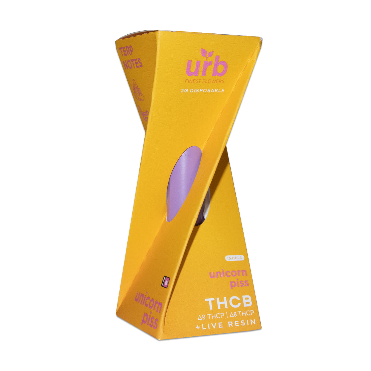Urb 2g THCB Unicorn Piss Disposable