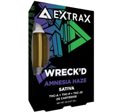 Extrax 2g THCA cartridge Amnesia Haze