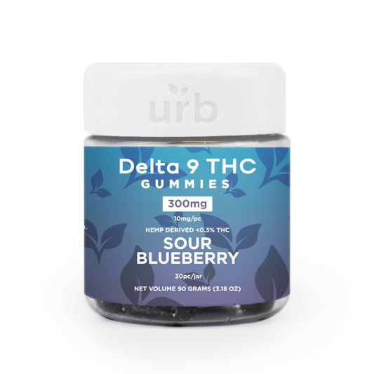 Urb D9 300mg Sour Blueberry Jar