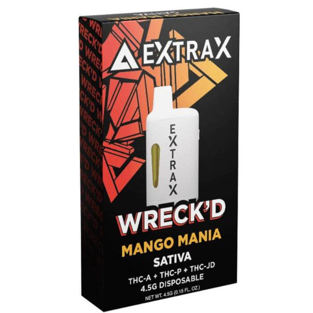 Extrax 4.5g THCA disposable Mango Mania